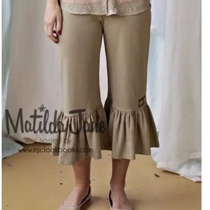 Matilda Jane khaki ruffles